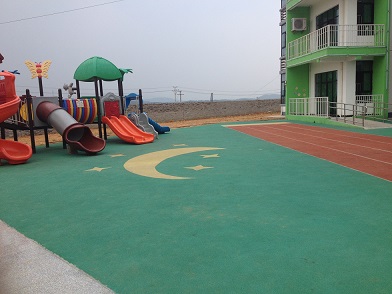 幼儿园EPDM彩色地面发展现状(图1) 幼儿园EPDM